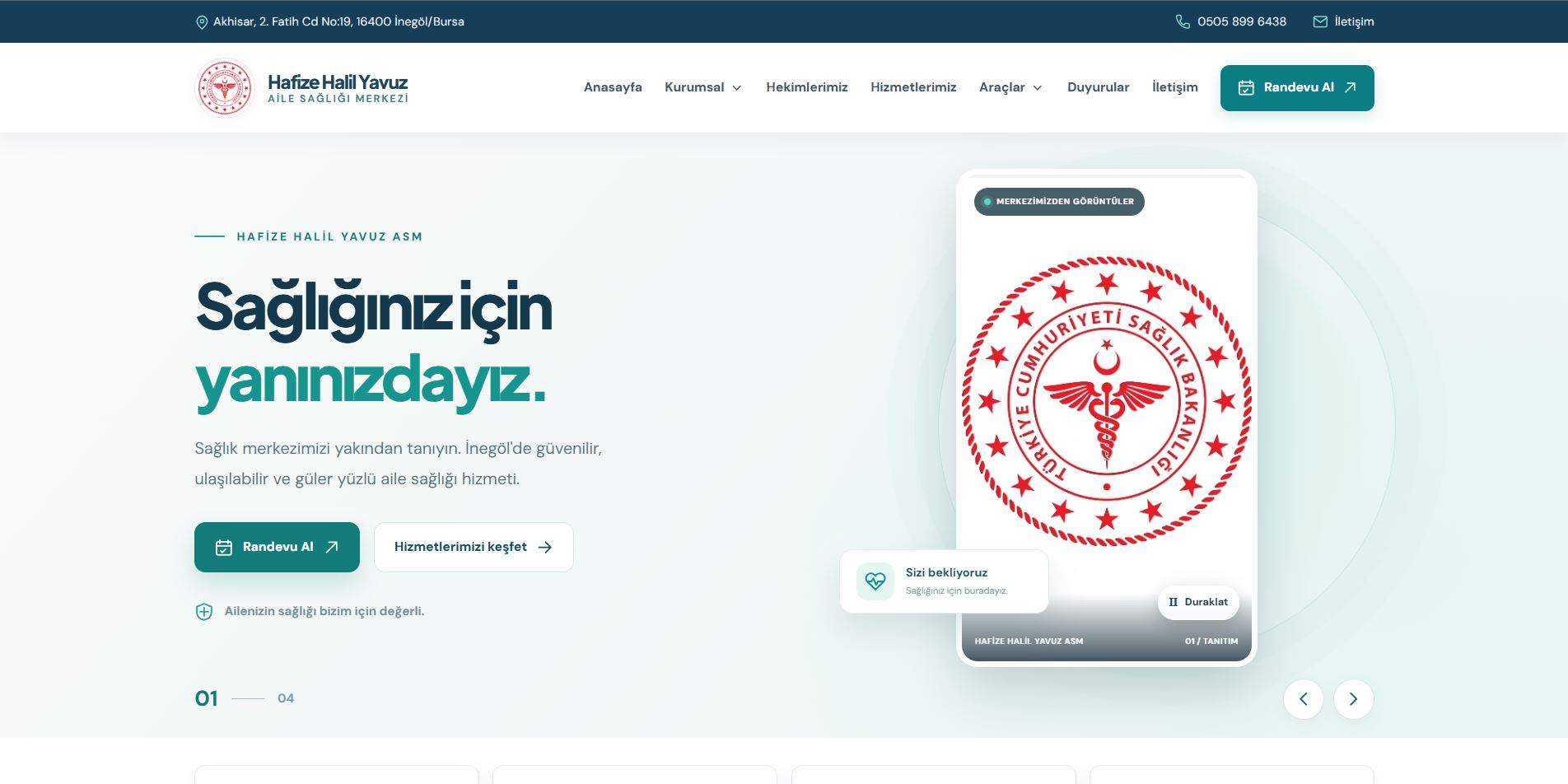 Aile Sağlığı Merkezi Web Sitesi Nasıl Olmalı? | Şimşek Web Studio